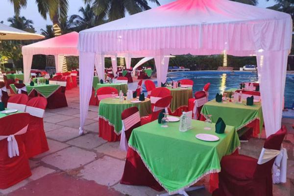 Paradise Village Beach Resort Calangute Exterior foto